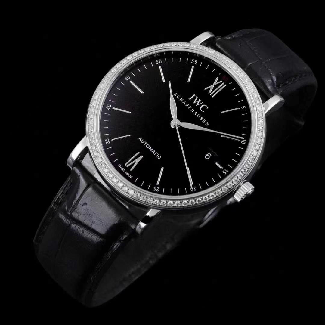 99新 IWC/万国 柏涛菲诺/精钢/后钻/自动机械/男表/单表IW356502