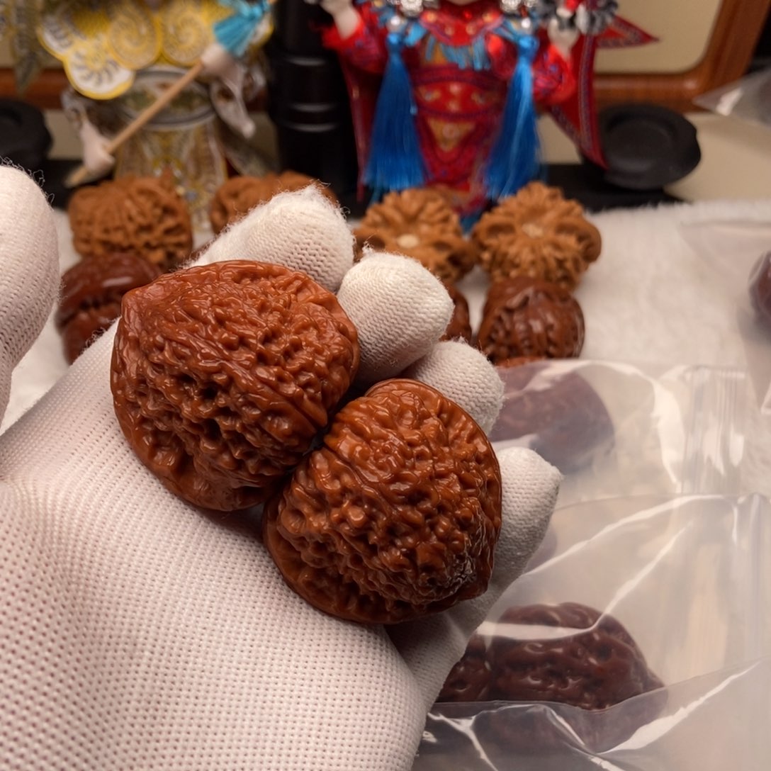 把件文玩核桃狮子头