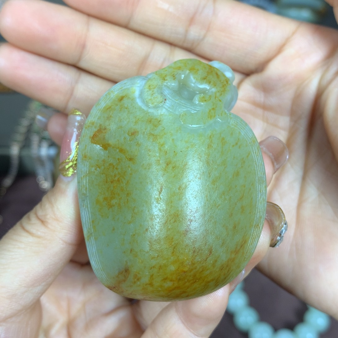 和田玉把件未镶嵌用****9