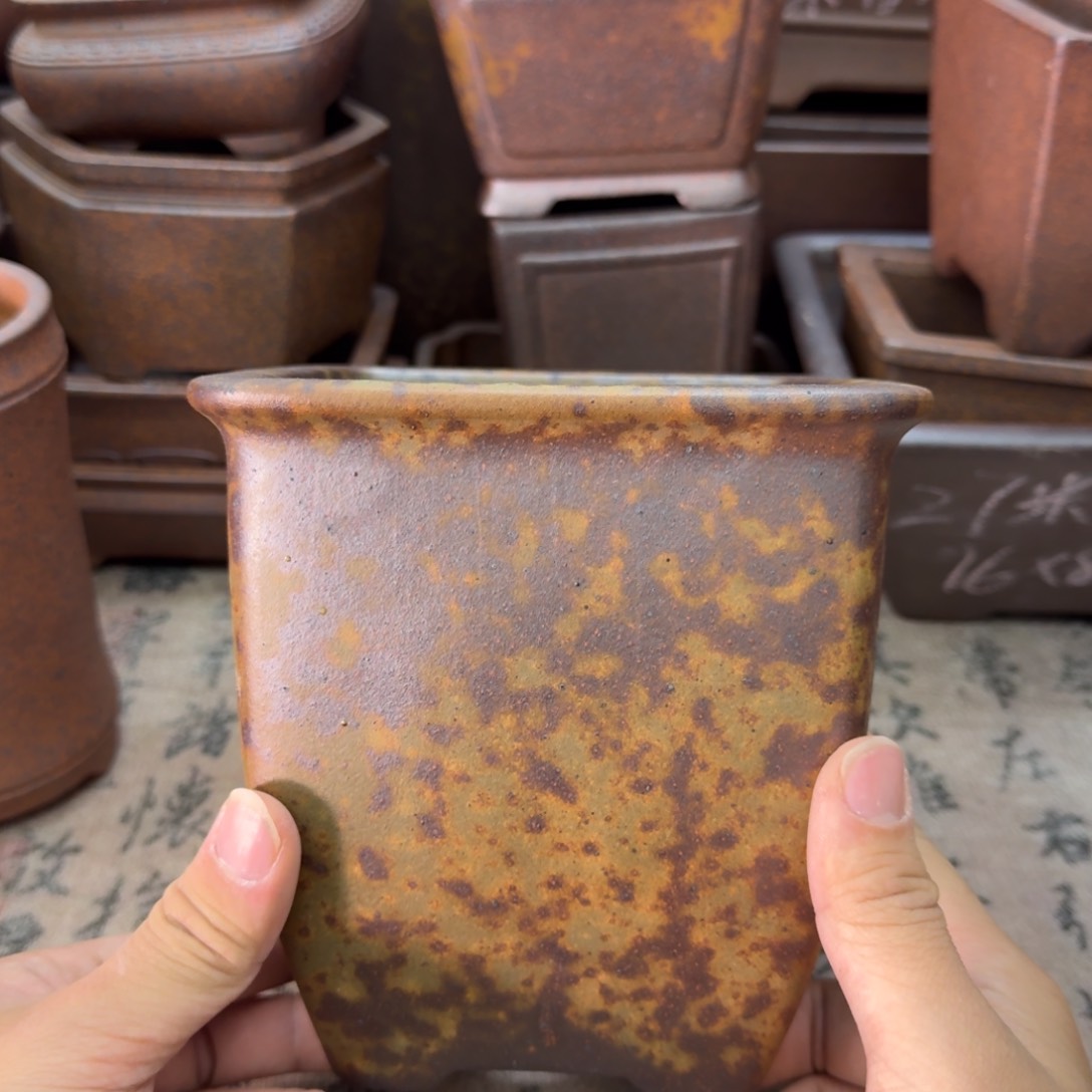 紫砂花盆33号宜兴紫砂正品12.5x14