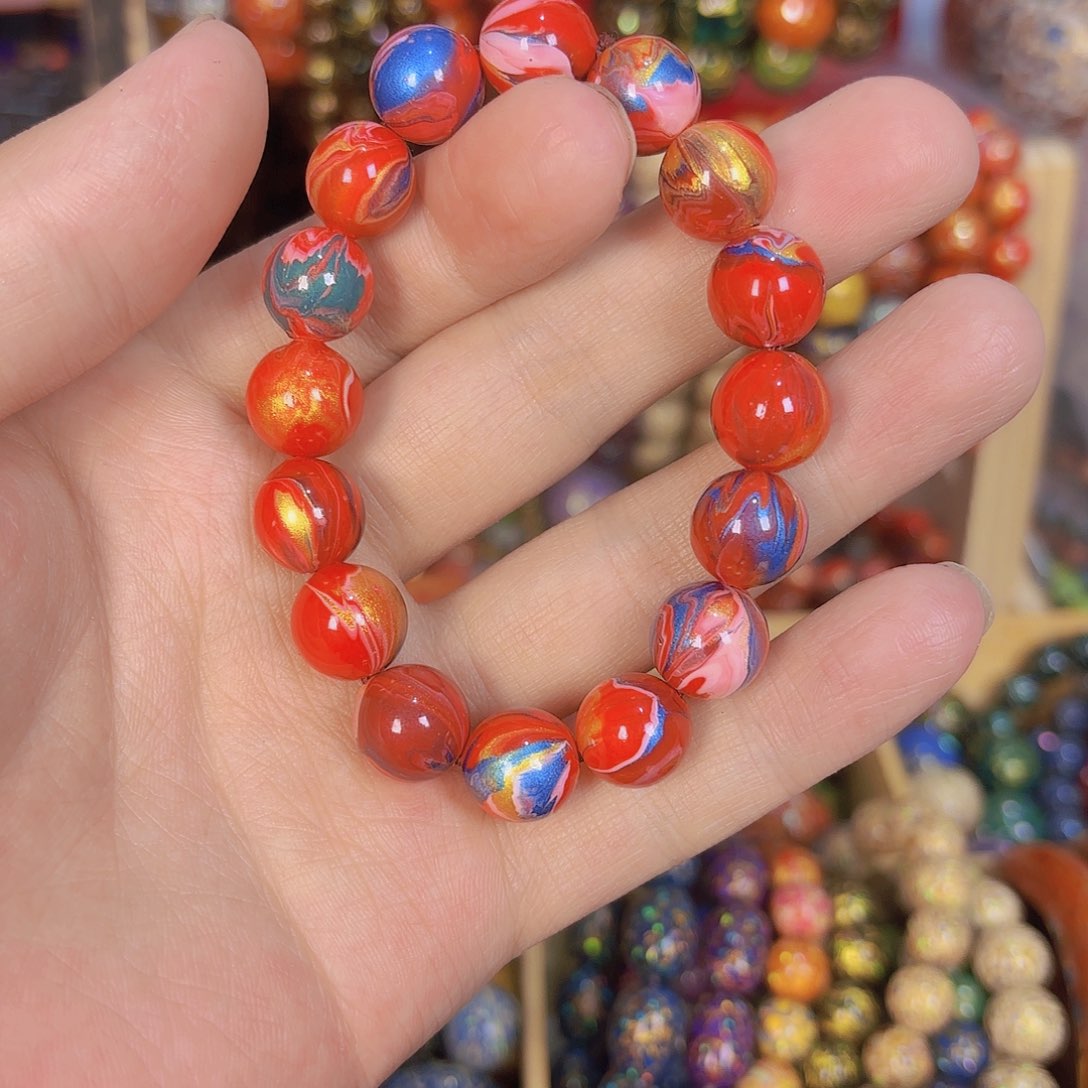 1.3大漆珠子16颗一串珠子