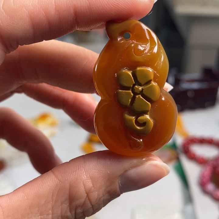 玛瑙/玉髓吊坠(不含链)未镶嵌