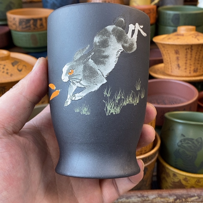 【闪购商品】紫砂杯子宜兴全手工紫砂杯