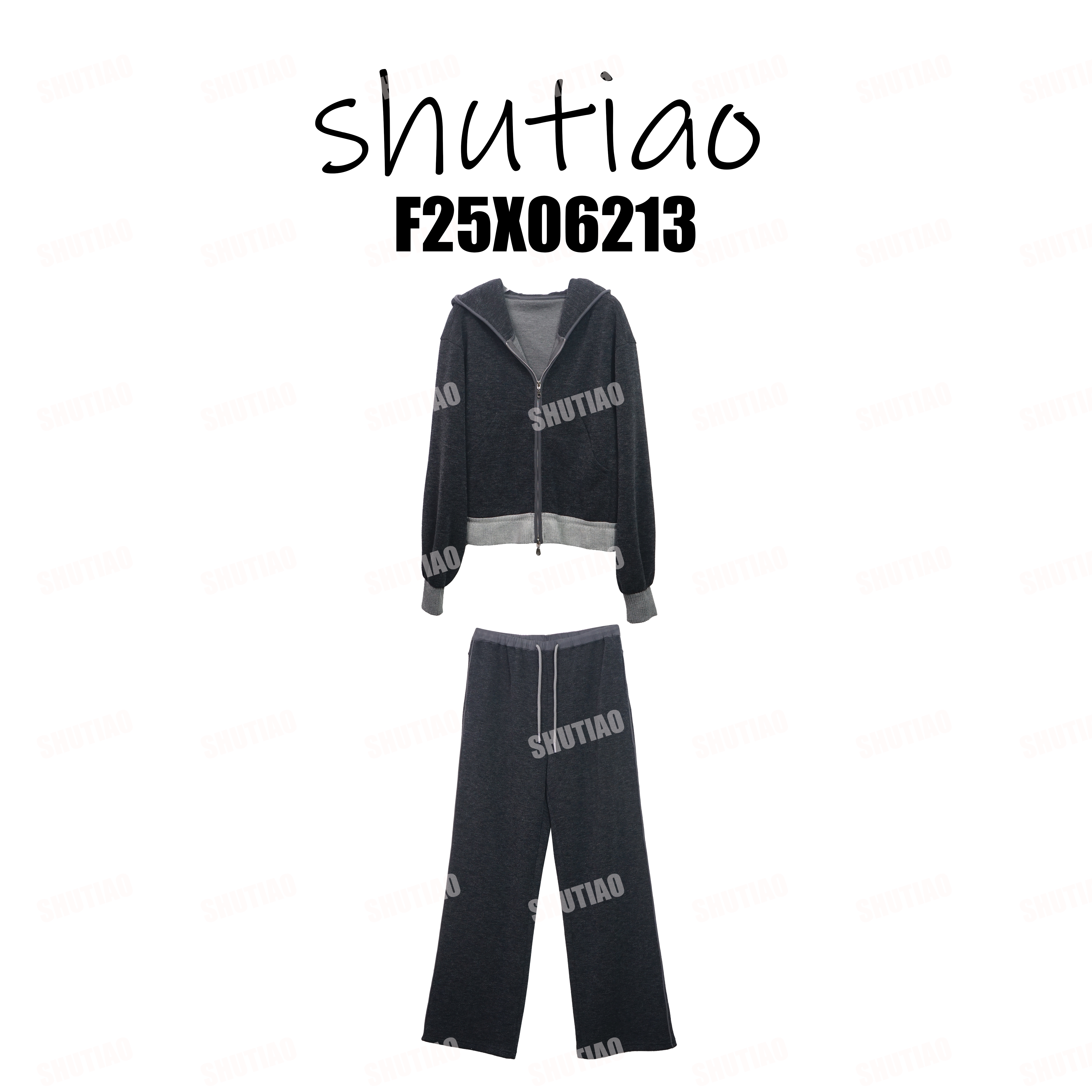 【SHUTIAO】2025秋冬：新款小众设计款套装F25X06213