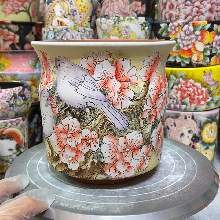 景德镇艺术手绘作品