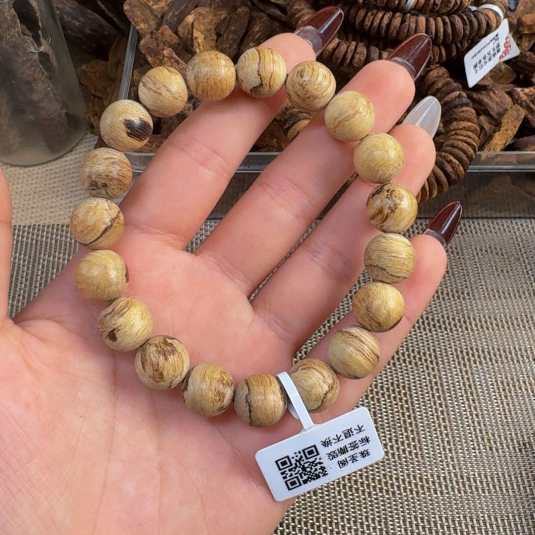 沉香吊坠马尼捞单圈1.1