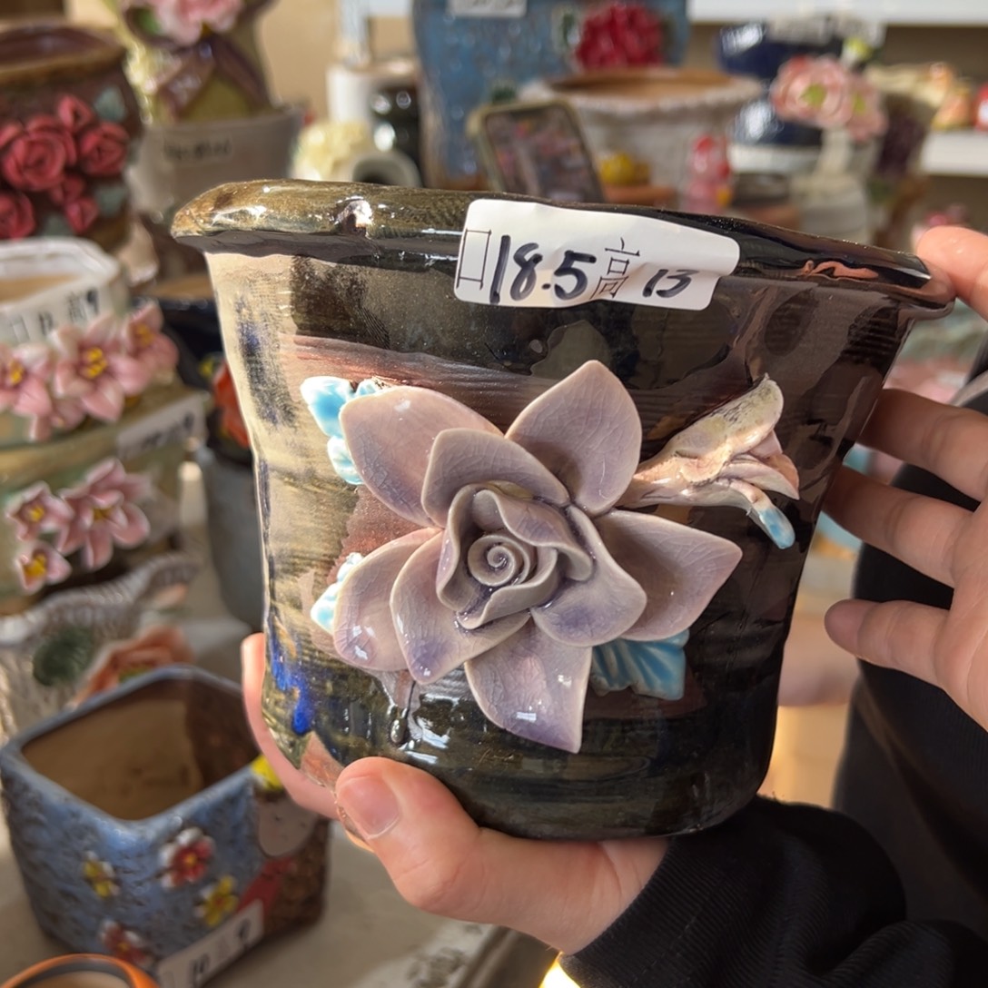 花盆，拍满20发货，退款拉黑