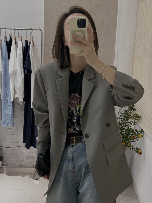韩国Femme双口袋西装（no退no换）