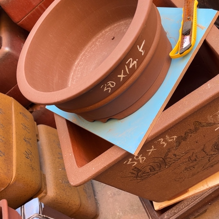 紫砂花盆紫砂花盆