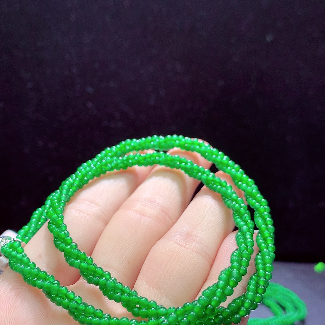 翡翠手链未镶嵌项链