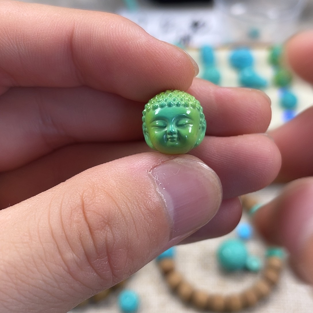 原生态湖北松配饰，直径12.6