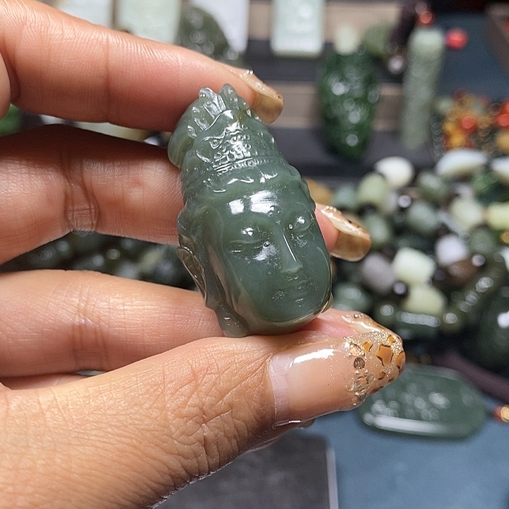 和田玉挂件 未镶嵌