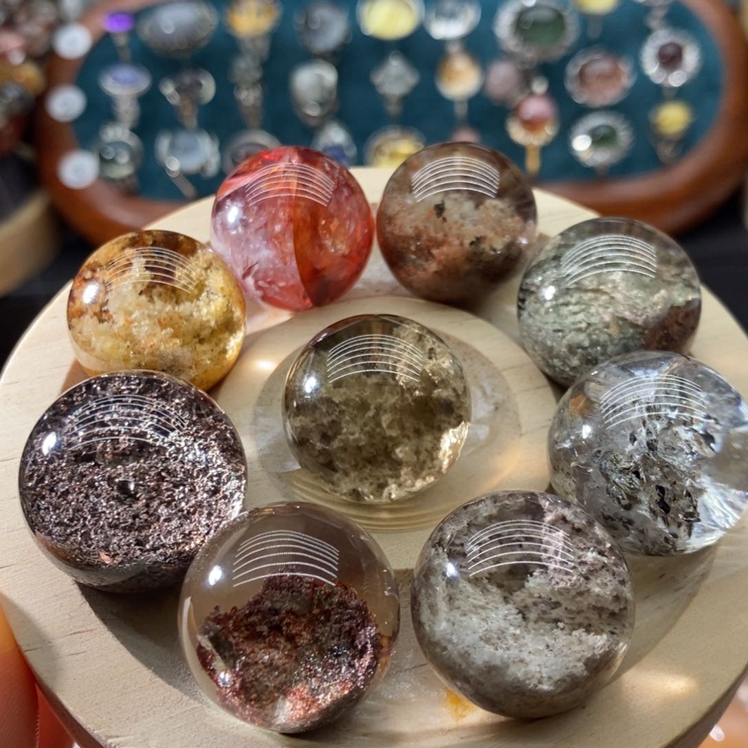 水晶珠宝半成品未镶嵌定制21.5