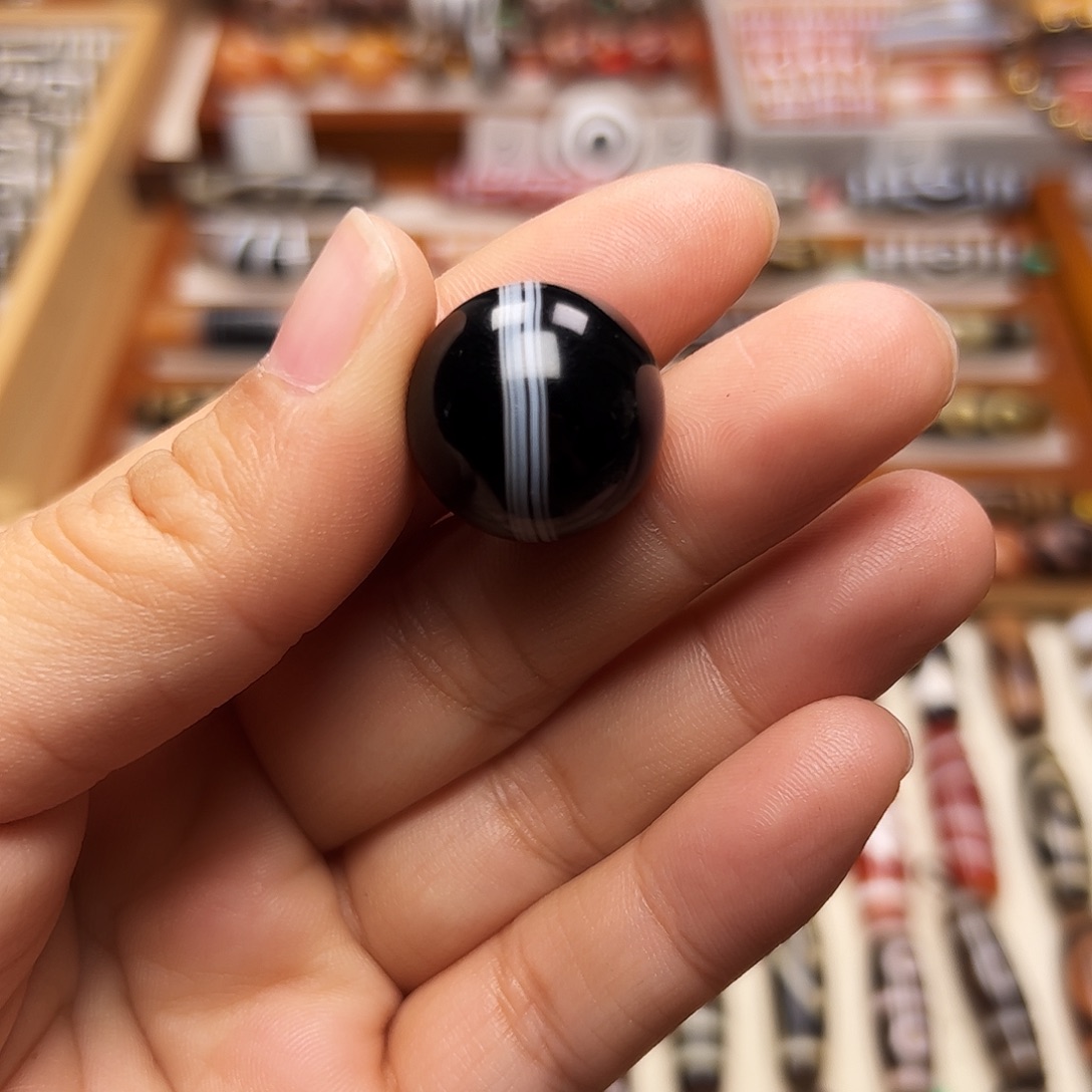 毛***哥玛瑙/玉髓未镶嵌颈饰