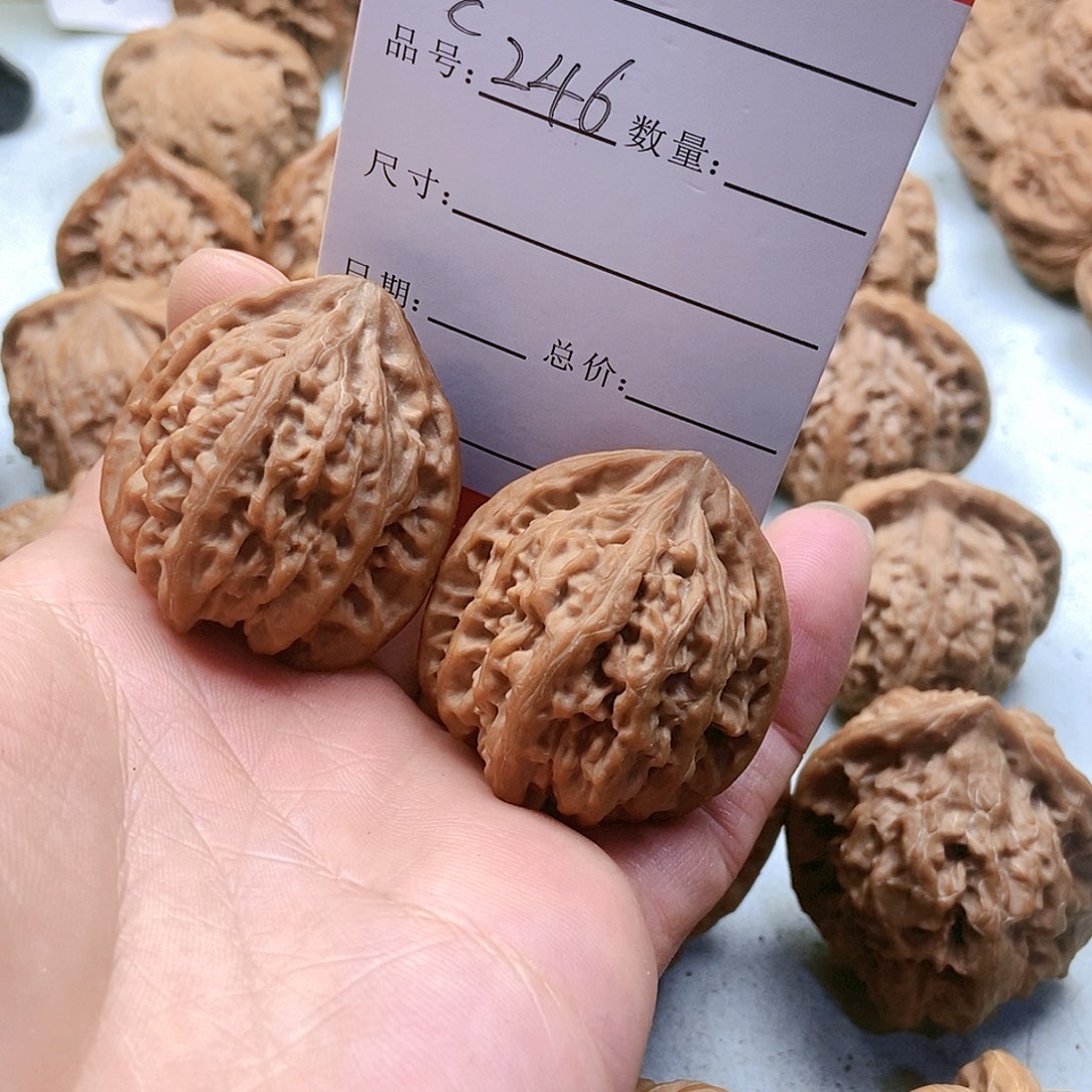 把件桃核246号全品野生小众36尺
