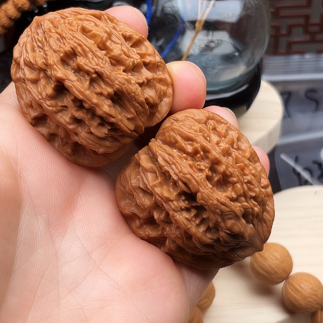 文玩核桃把件麦虎