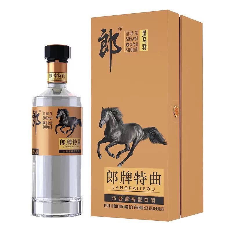 郎酒黑马特 浓酱兼香型白酒 50度500ml