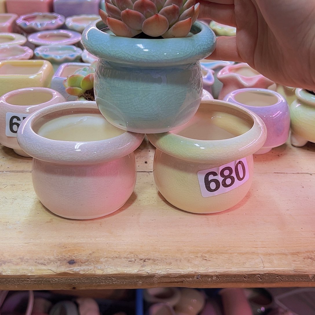 陶瓷花盆当场凑满12包邮