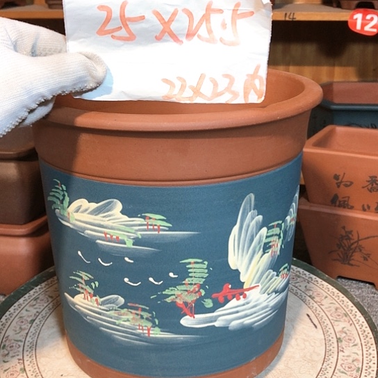 紫砂紫砂花盆紫砂花盆
