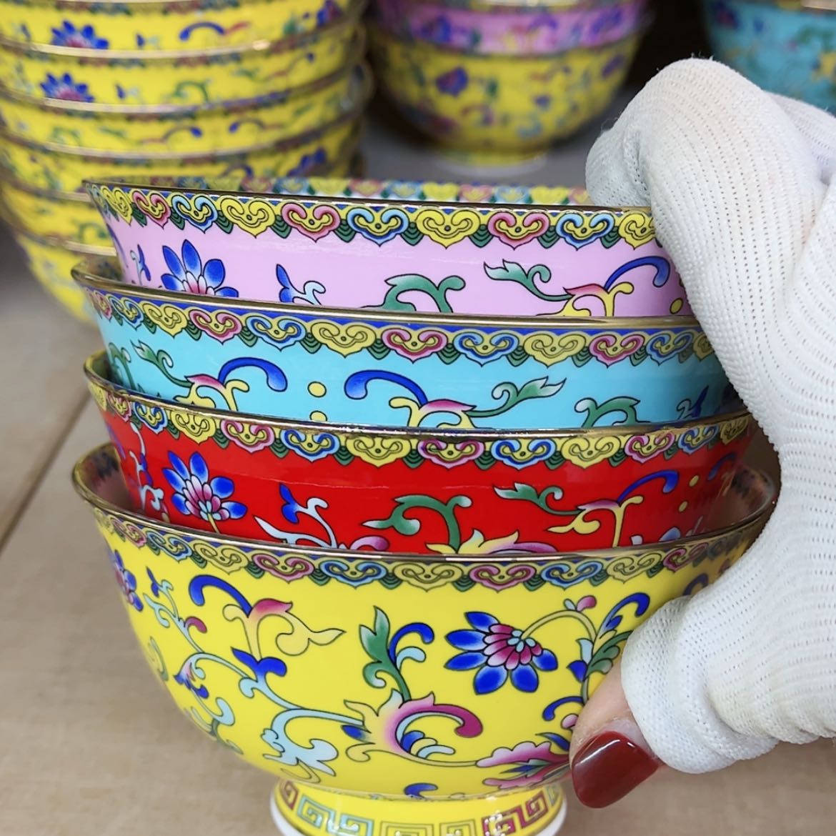 【闪购商品】碗5寸4个………………………………