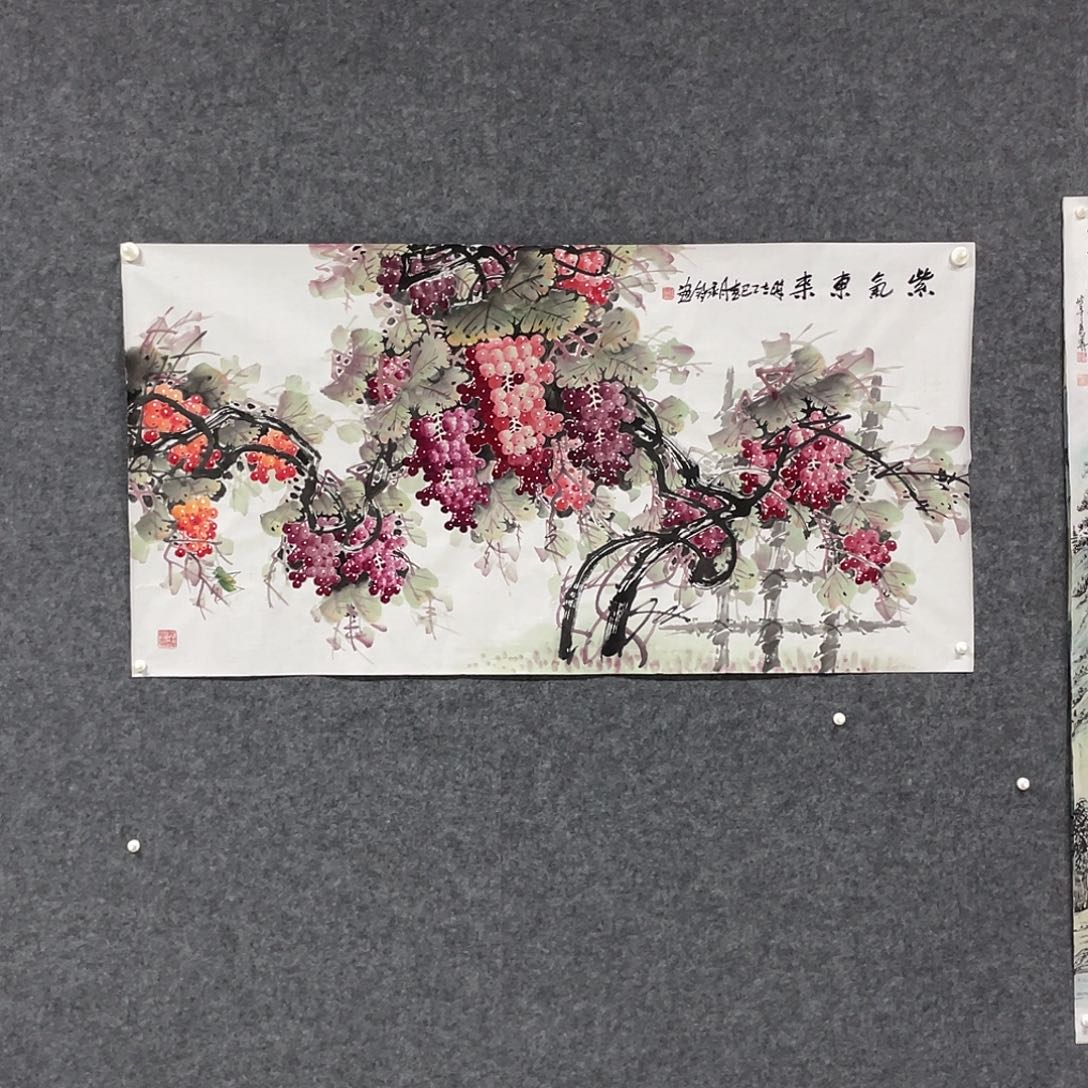 国画四尺138.69画芯 捡漏