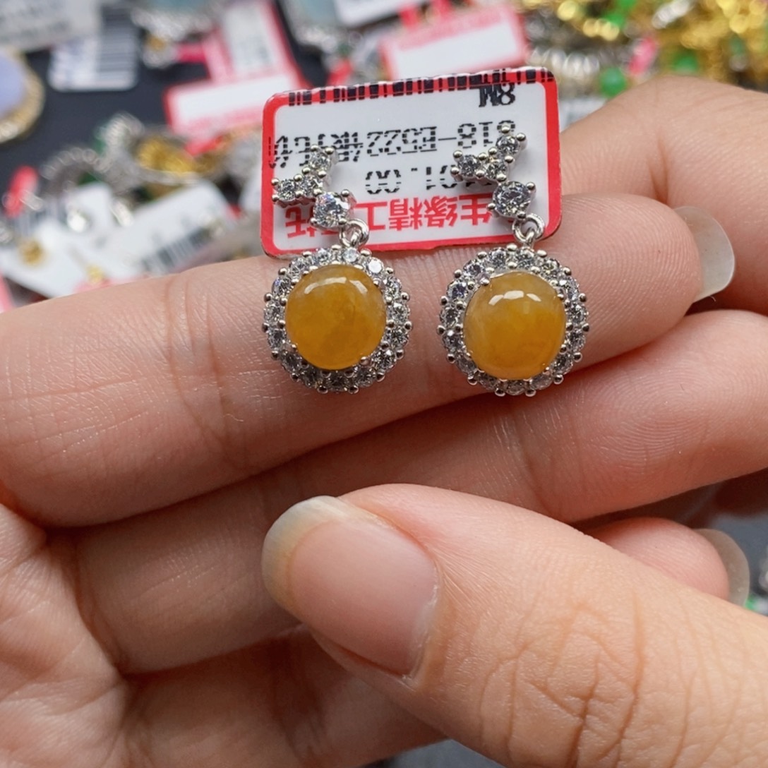 翡翠未镶嵌戒指111