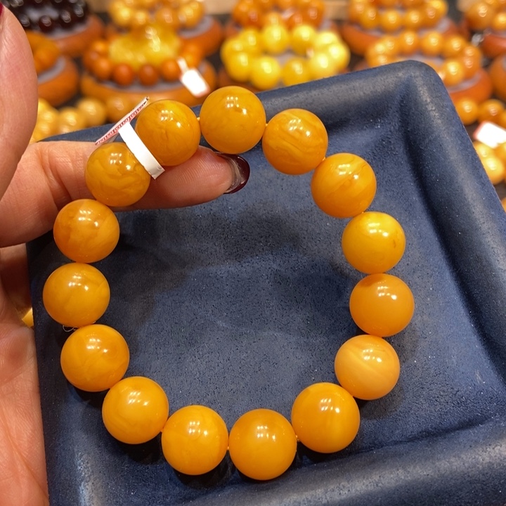 蜜蜡手链未镶嵌蜜蜡