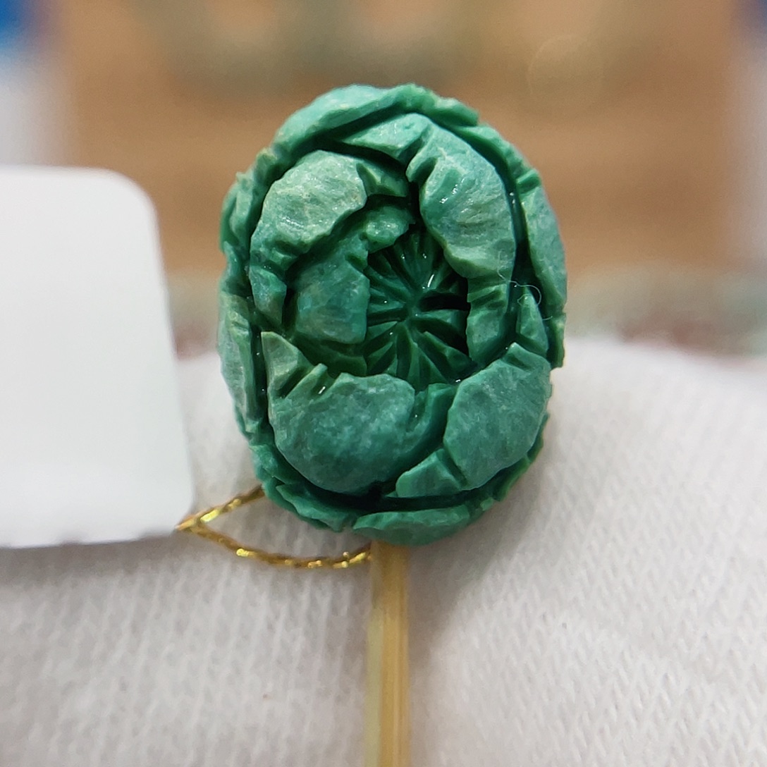 未镶嵌绿松石珠宝奇石