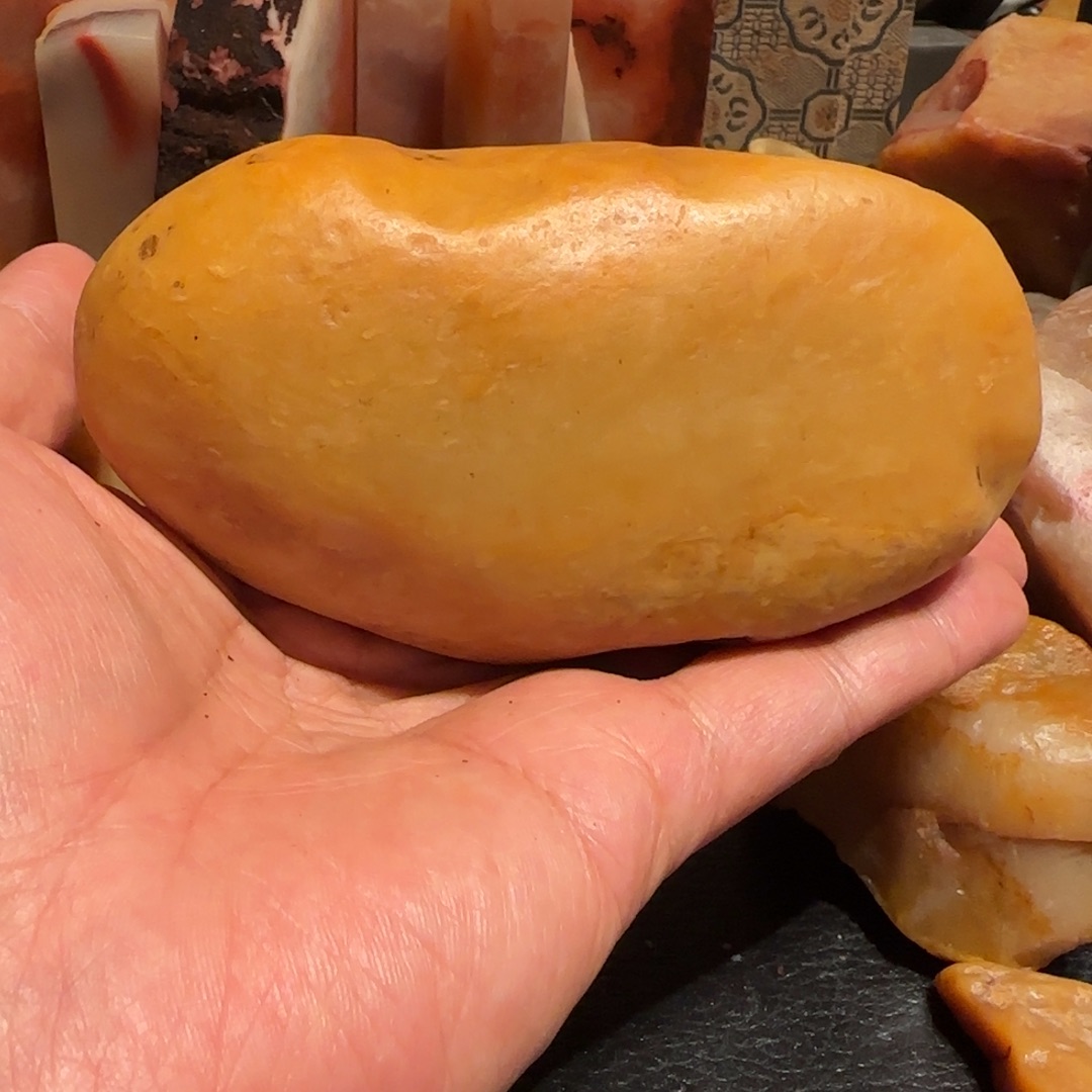 老挝石田黄原石，．．．．．．