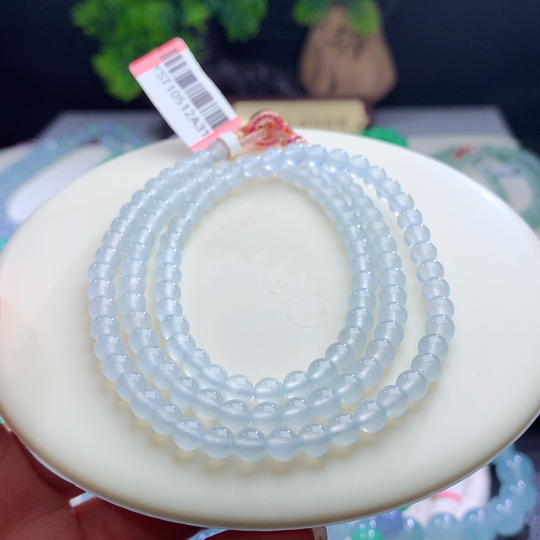 项链未镶嵌翡翠卡5mm