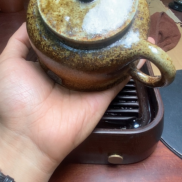 紫砂茶壶柴烧紫砂