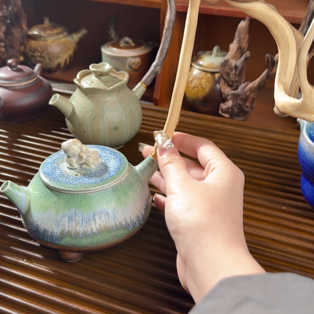 景德镇陶瓷茶器纯手工孤品