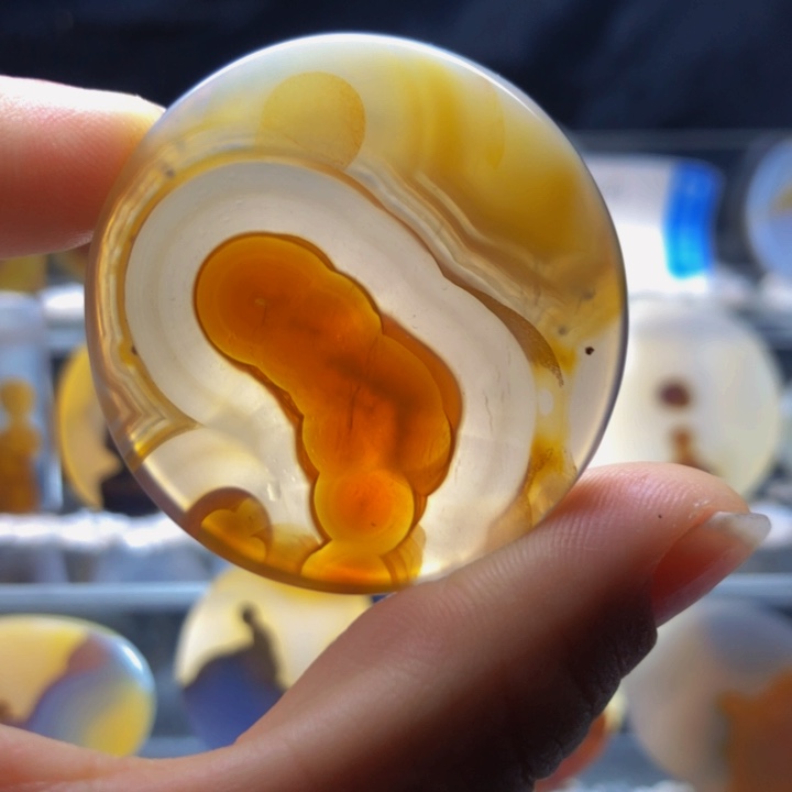 合金玛瑙/玉髓珠宝奇石43