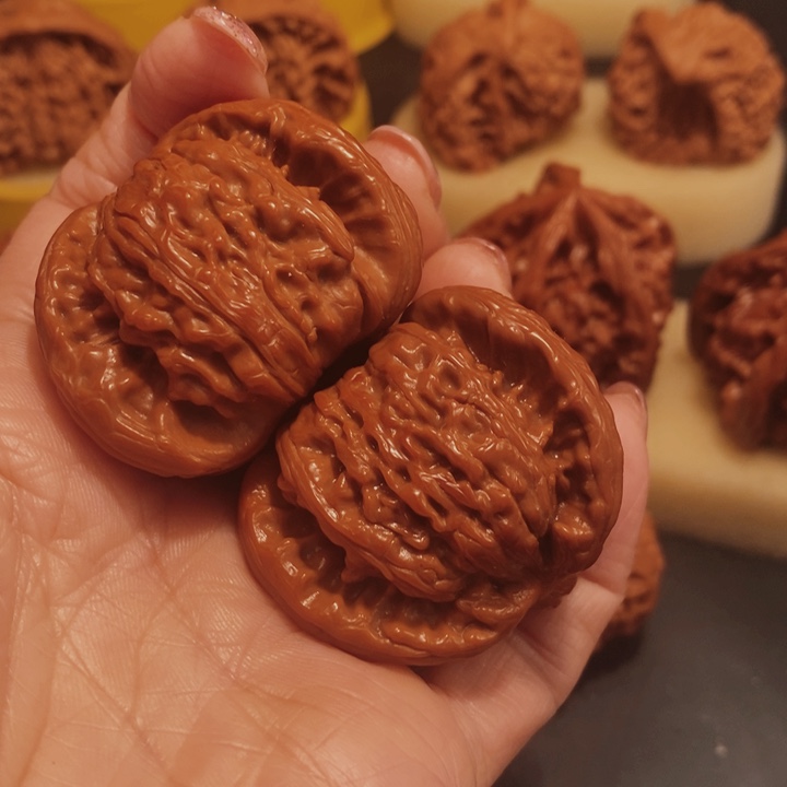 桃核吊坠虎*工艺核桃