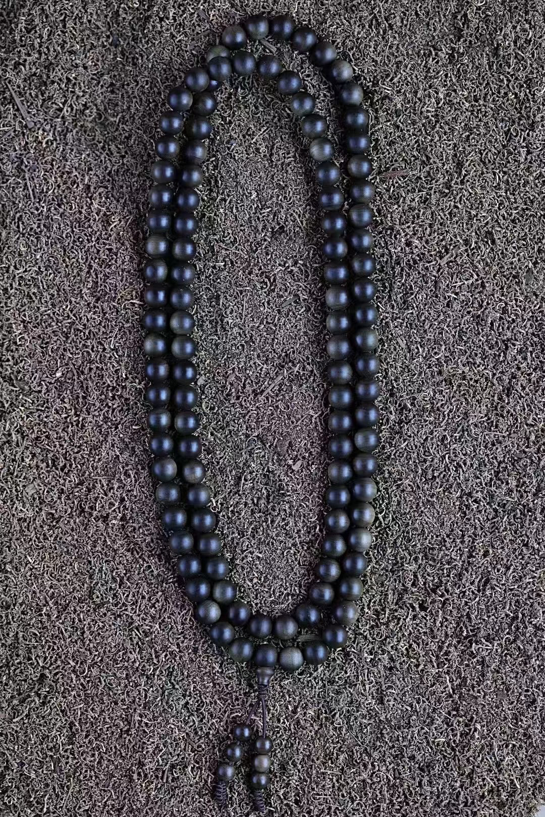 0.8阴沉沉水108颗高货印度迈索尔老山檀香