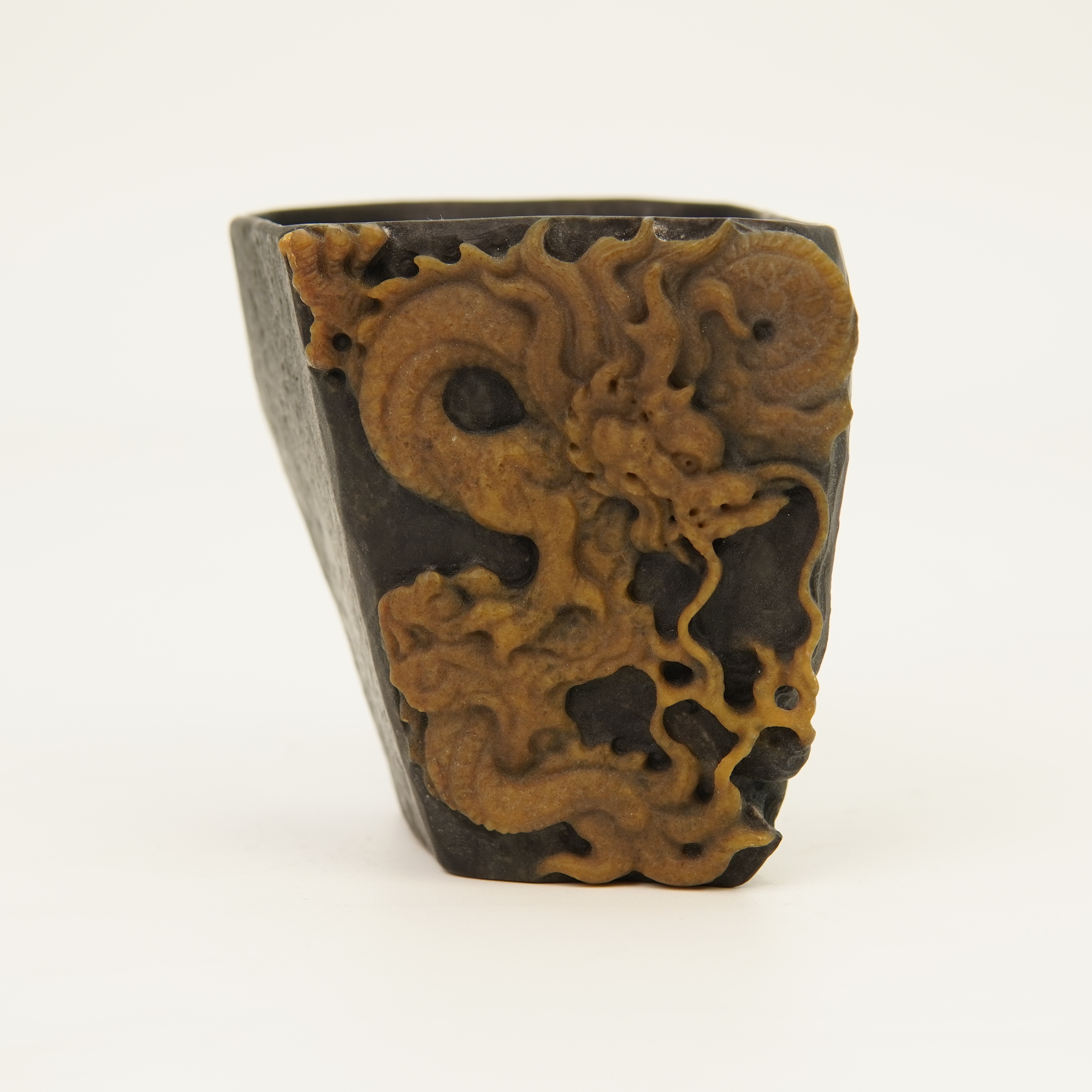 【晶体龙杯】•研壶社•冰碛岩石壶手工茶壶创意纯手工全手工复古