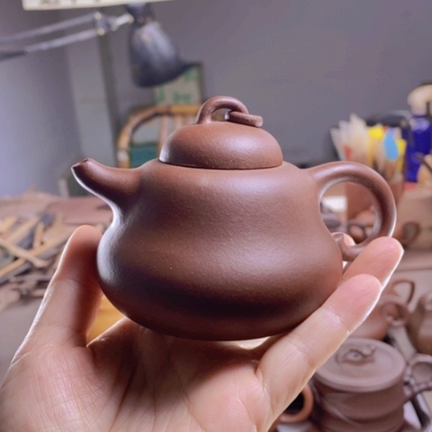 茶壶紫砂原矿底槽清葫芦200c c