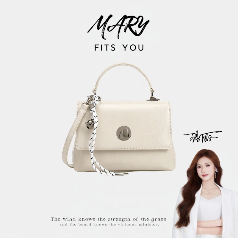 【Mary玛丽甄选】「百合物语」新款高级感高定单肩斜跨包-3108