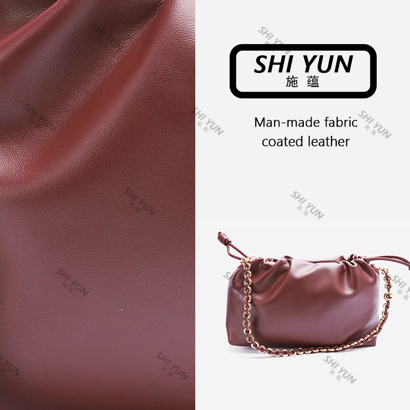 SHIYUN/施蕴【酒红色】秋冬单肩斜挎包39033