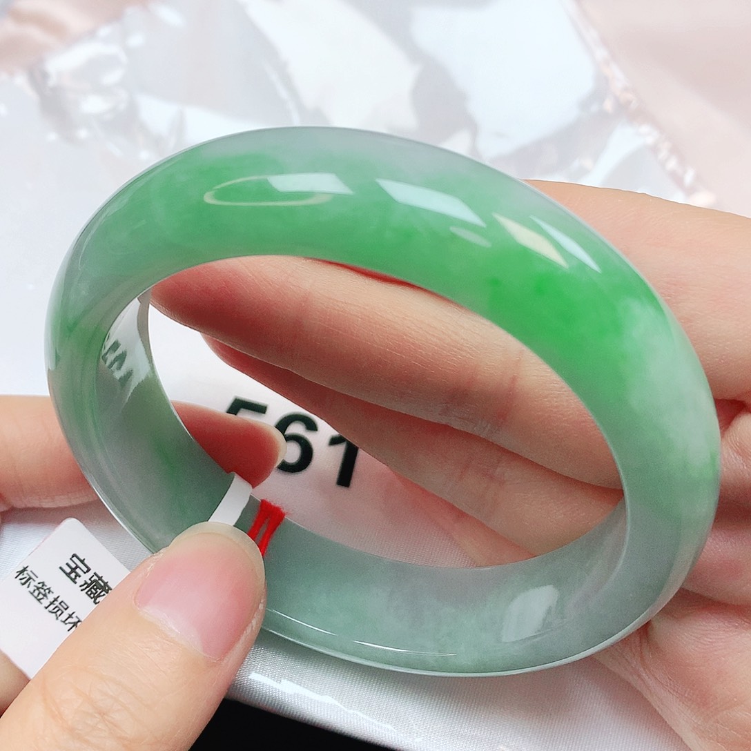 未镶嵌手镯翡翠抖音561