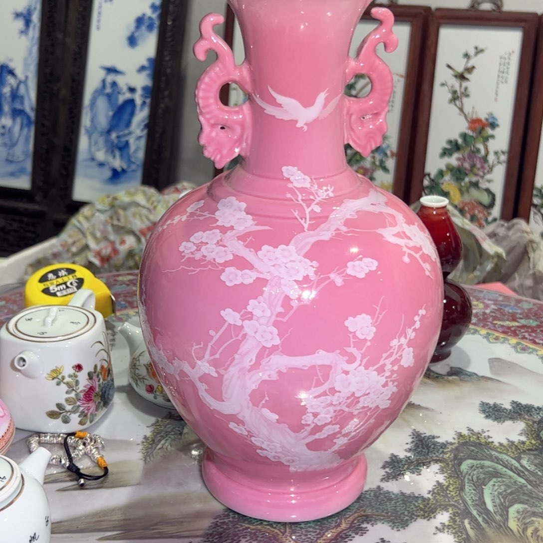 摆件景德镇花瓶摆件