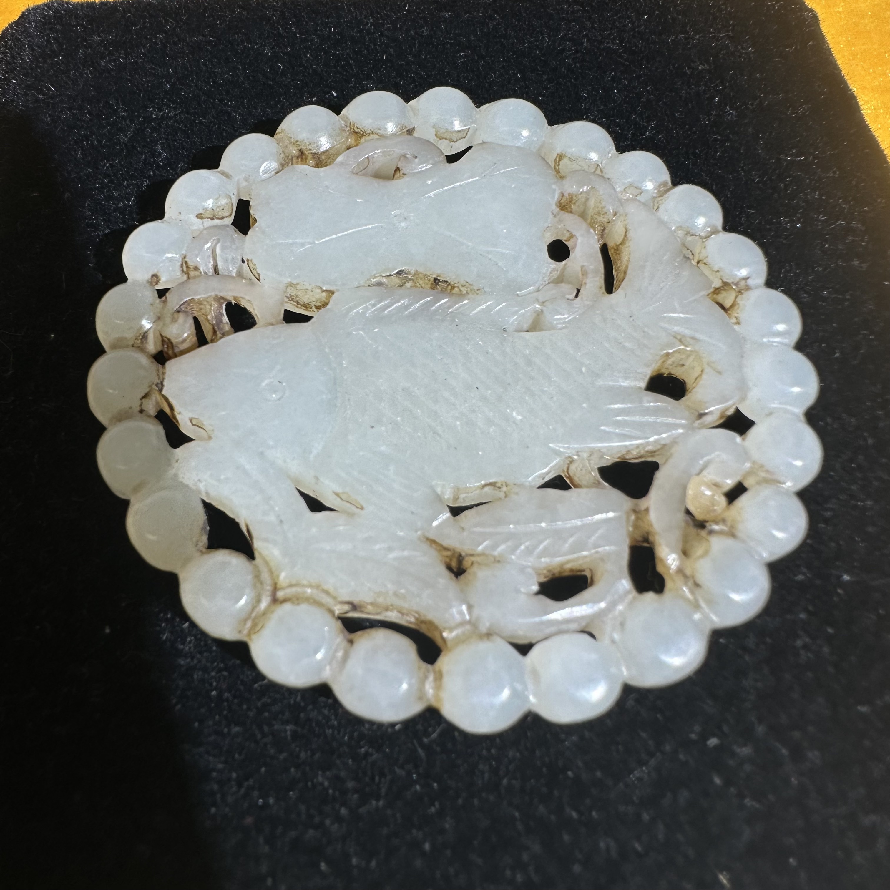 老玉/玉牌/老坑老料/古董收藏/精工/Y100108-2/北京朝阳文物