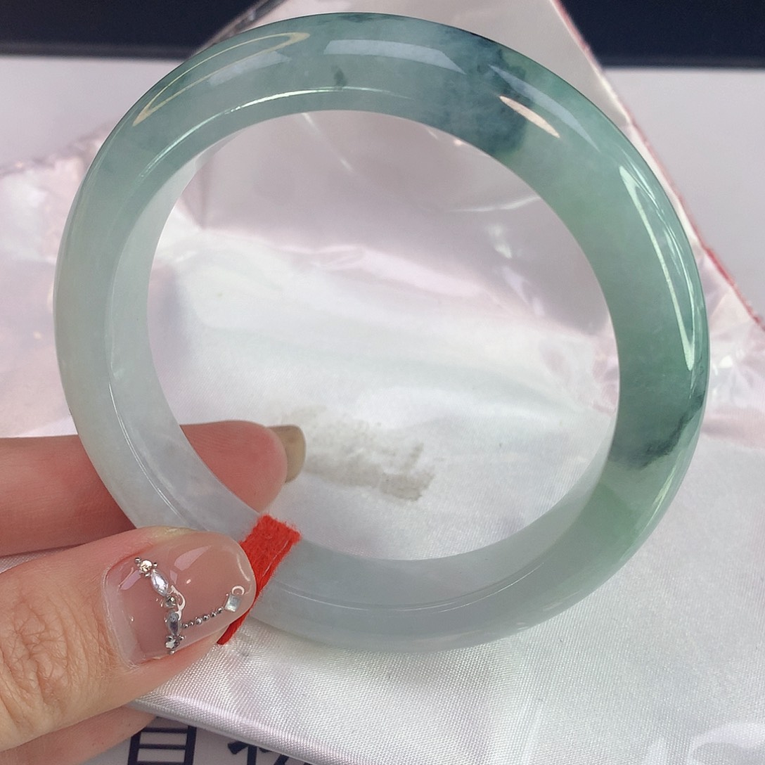 翡翠手镯未镶嵌天然A货翡翠244