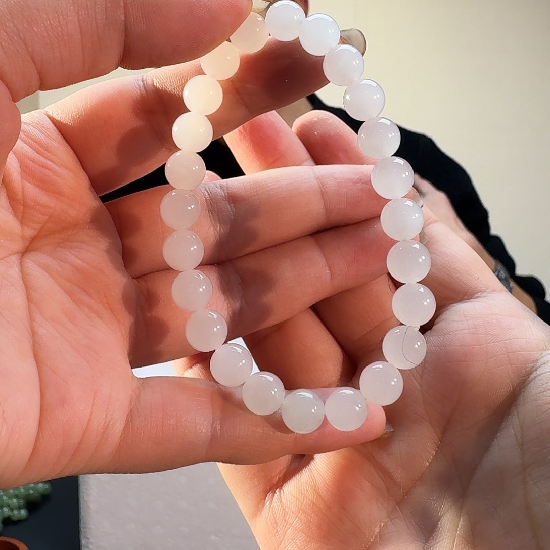 和田玉手串未镶嵌