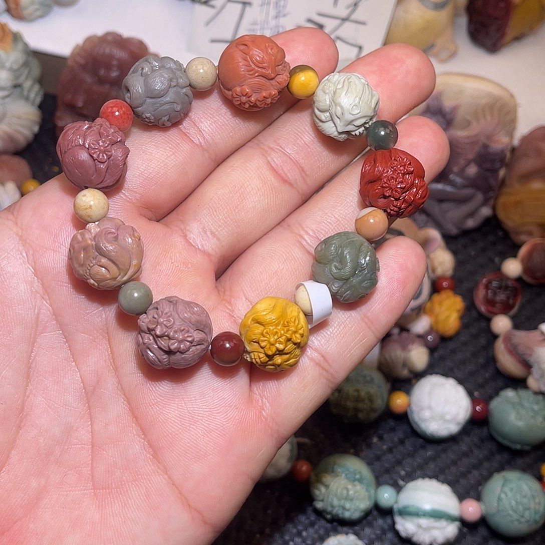 未镶嵌手串石英质玉