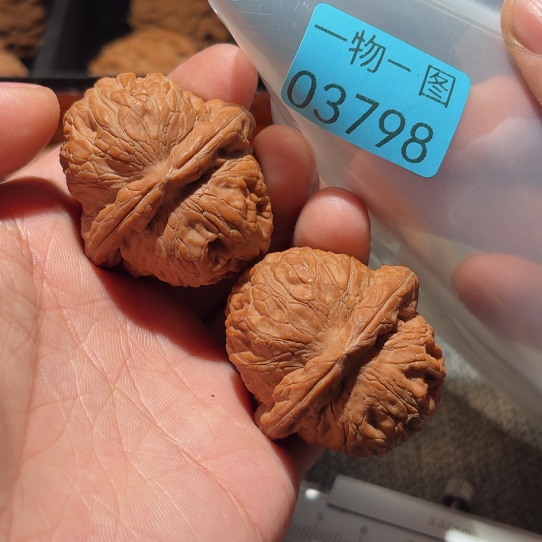 把件文玩核桃元宝 