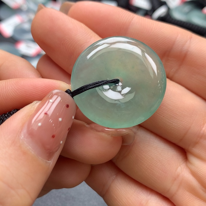 翡翠颈饰未镶嵌翡翠翡翠饰品28-5