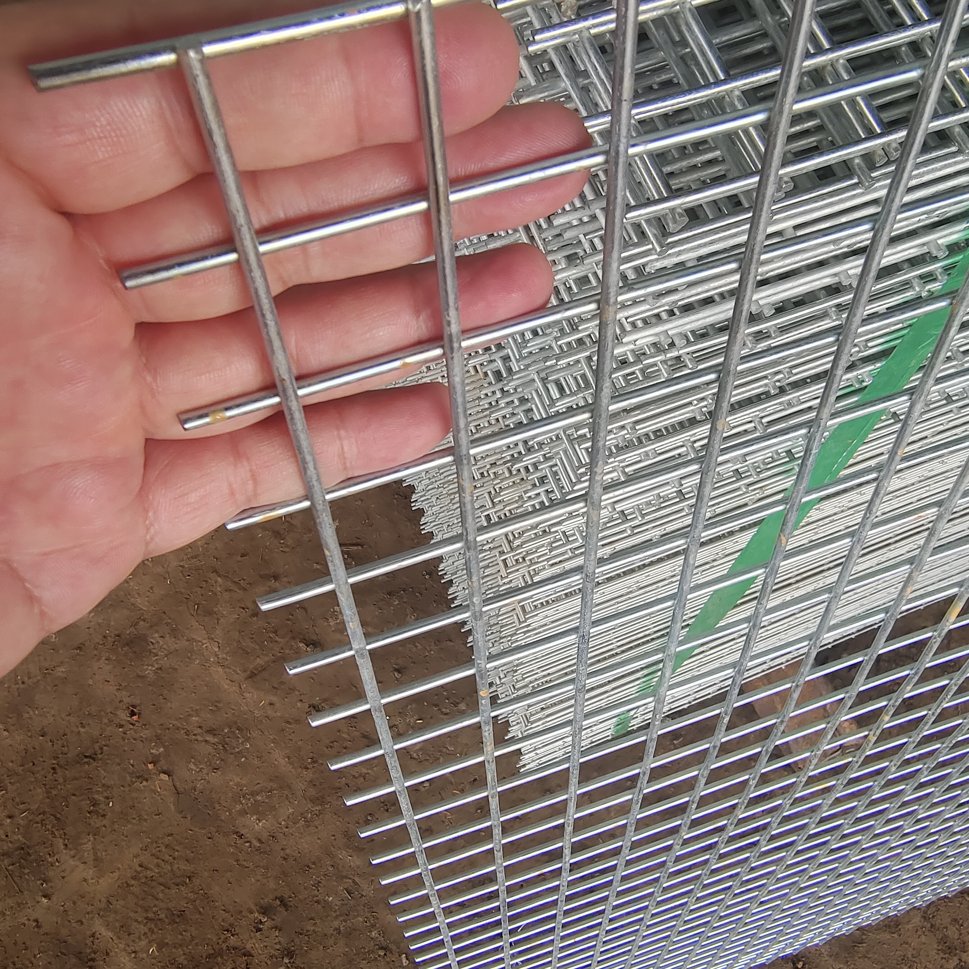 5张，偏远地区不包邮，镀锌网片1米宽2米长3.1毫米粗2.5厘米孔