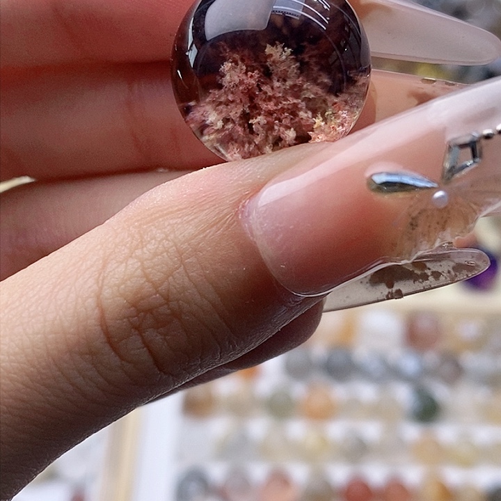 水晶戒指未镶嵌?*，