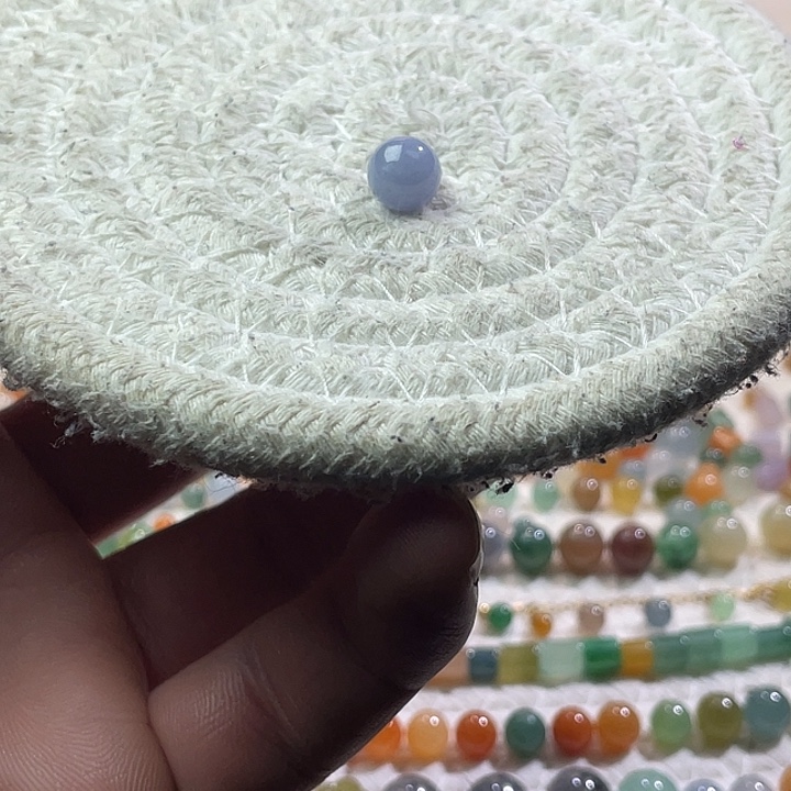 翡翠散珠未镶嵌定制翡翠卡8.4